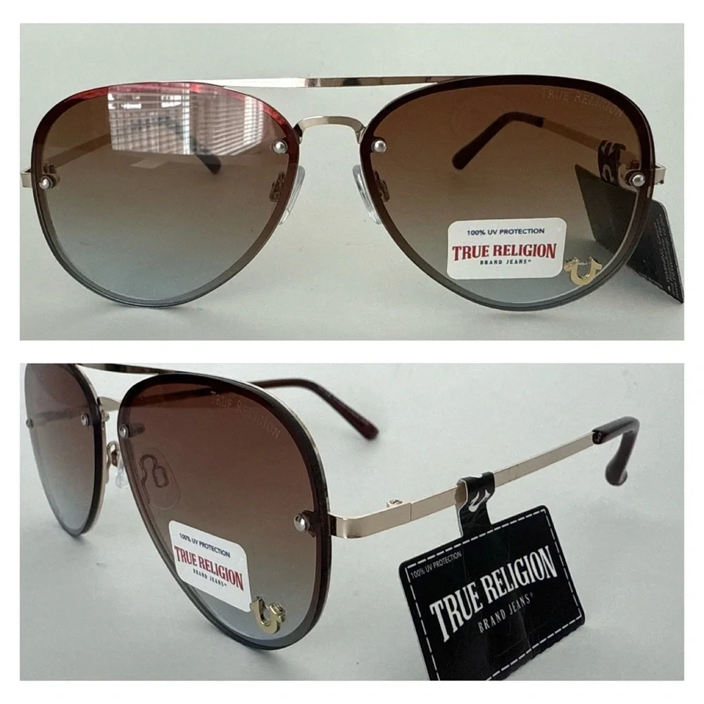 NEW True Religion Aviator Sunglasses